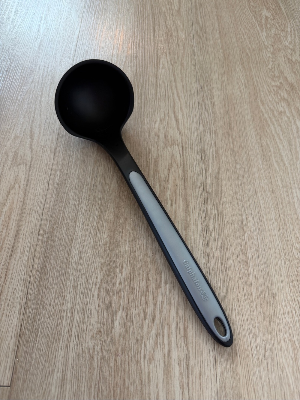 Calphalon Ladle Nylon/Silicone Black/Gray 13” Kitchen Utensil Tool